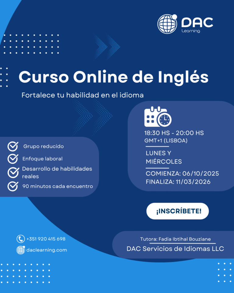 Curso Online Inglés